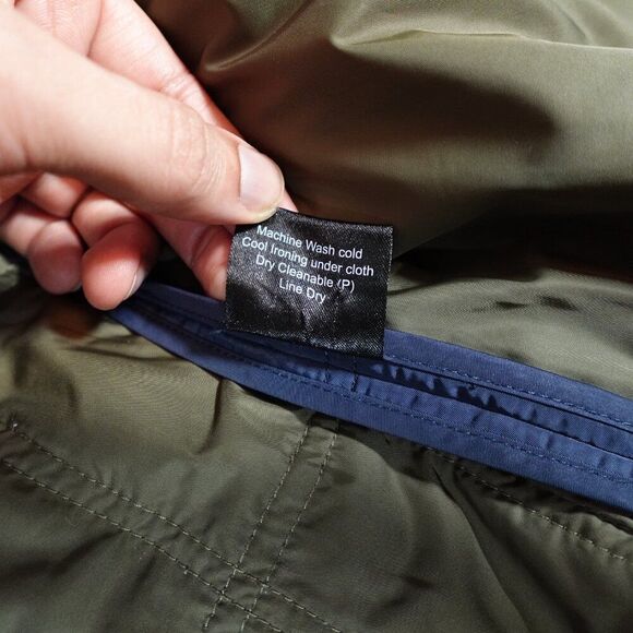 Hickey Freeman Quilted Corduroy Collar Chore Coat Jacket Mens L Preppy Blue - Picture 7 of 14